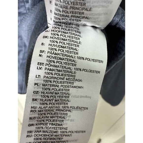 Adidas Men’s Tl Full Zip Blue Gray Hoodie Climawarm Size Small EUC - Picture 9 of 12